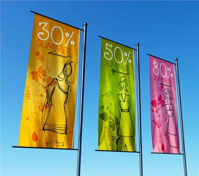 Dye Sublimation Flag Fabric Banner