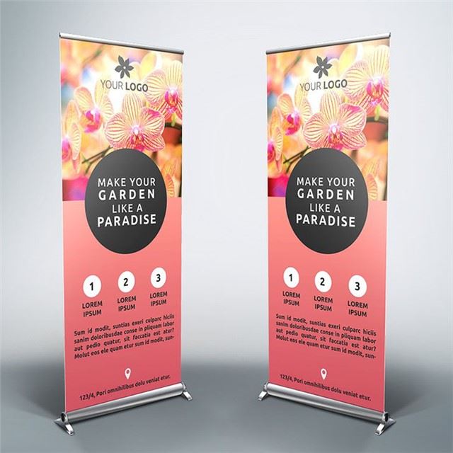 Latexový tisk Roll Up PET Banner
